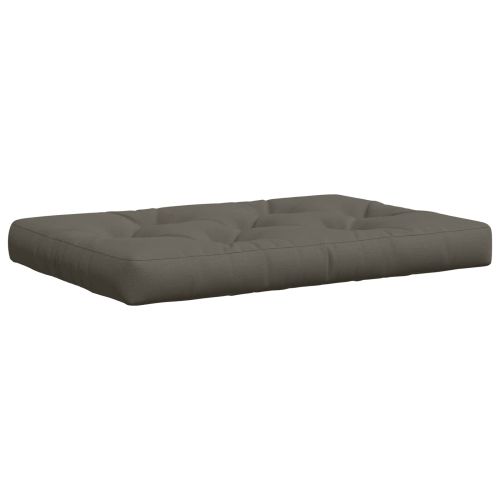 Кушон за палет VIANEN 100% полиестер Сиво 120 x 80 x 12 cm