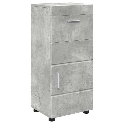 Комплект шкафове за баня TULUM Циментено сиво 37 x 31,5 x 82 см