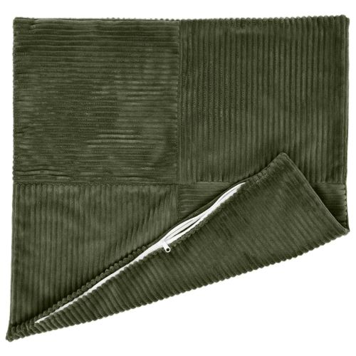 Калъфка за възглавница 6 pcs ALMELO Зелено 60 x 60 cm кордурой