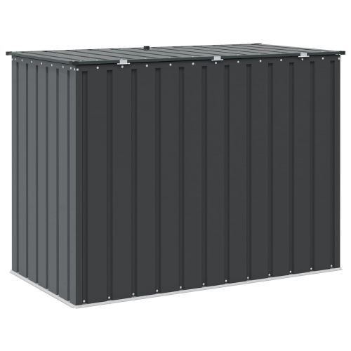 Кутия за съхранение в градината Черно 151,5 x 82 x 110,5 см