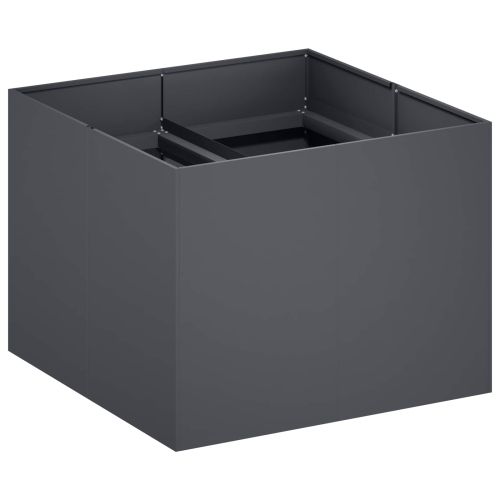 Градинска саксия Антрацит 80 x 80 x 60 см