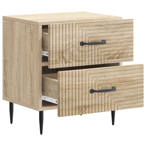 Нощен шкаф 2 бр. Дъб сонома 43 x 34,5 x 47,5 см