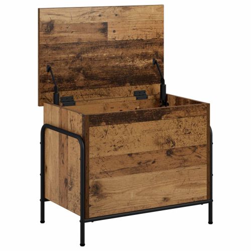 Кутия за съхранение Старо дърво 80 x 40 x 49,5 см