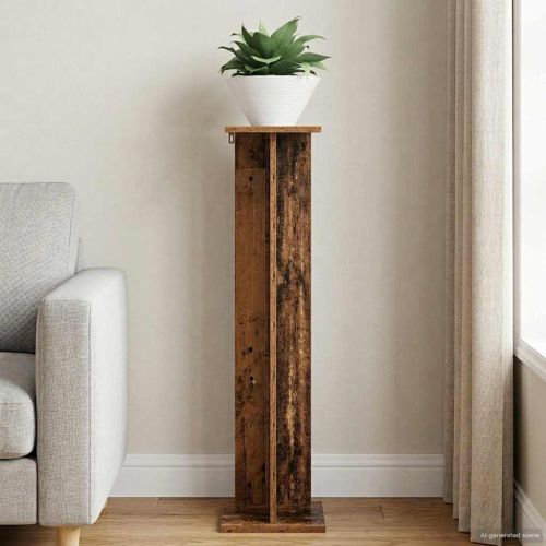 Стойка за растения Старо дърво 25 x 25,5 x 100,5 см