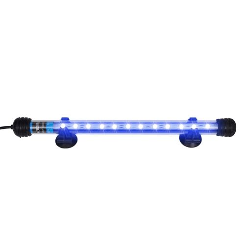 LED аквариумна лампа 28 см синя