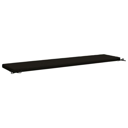 Възглавница за пейка SOEST 100% полиестер Черно 180 x 40 x 5 см
