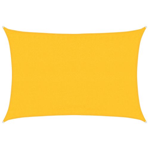 Платно-сенник, 160 г/м², правоъгълно, жълт, 3,5x4,5 м, HDPE