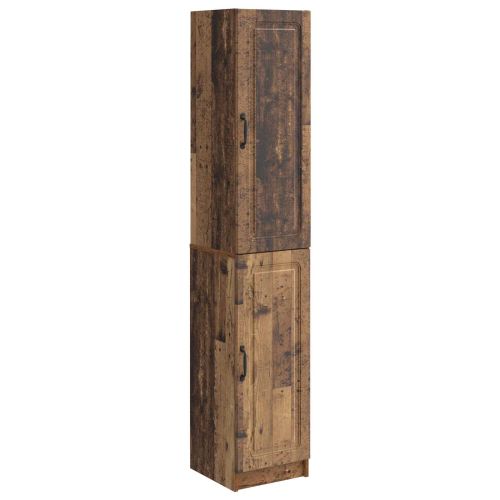 Комплект шкафове 2 бр. Старо дърво Инженерна дървесина