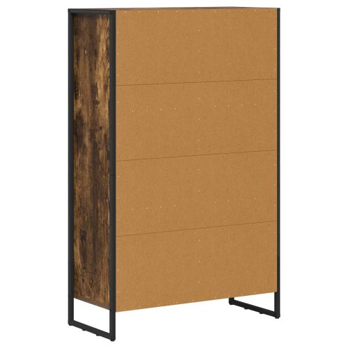 Шкаф за книги 99.5 x 30 x 108.5 см Инженерна дървесина