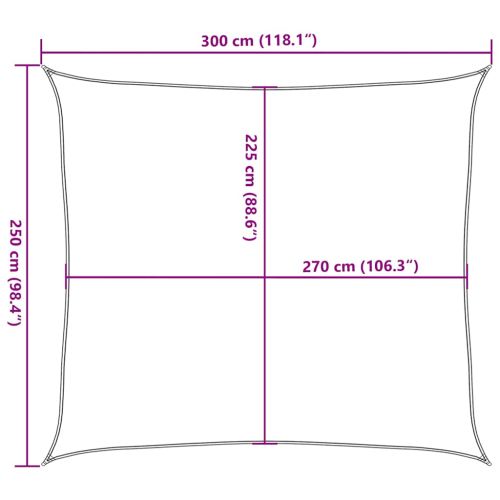 Платно-сенник, 160 г/м², жълто, 2,5x3 м, HDPE