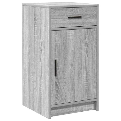 Тоалетка 2 бр. Сив 40 x 41 x 75 см Инженерна дървесина