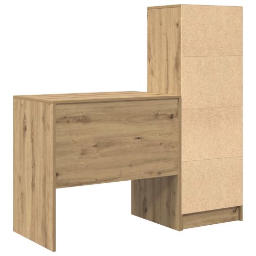 Бюро Дъб 125,5 x 50 x 127 см 2 бр.