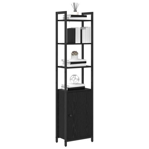 Шкаф за книги 6 нива 40 x 24 x 161 см Инженерна дървесина