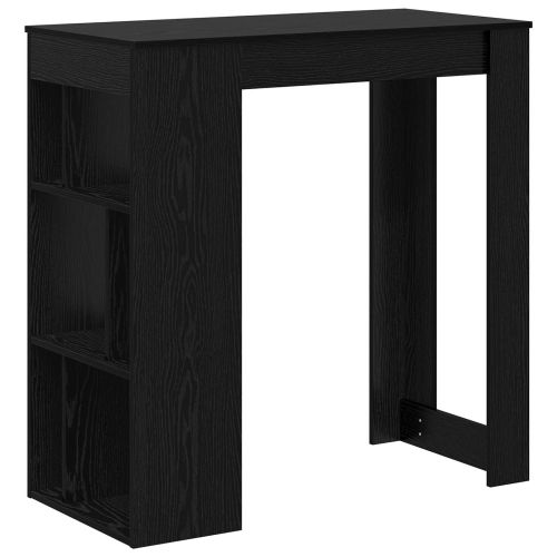 Бар маса 102 x 50 x 103,5 см Инженерна дървесина Черния дъб