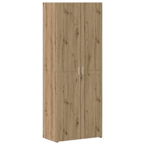 Шкаф за съхранение 3 бр. Дъб 70 x 42,5 x 185 см