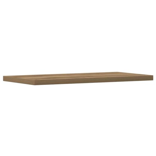 Стенни рафтове 4 бр дъб артизан 40x20x1,5 см инженерно дърво