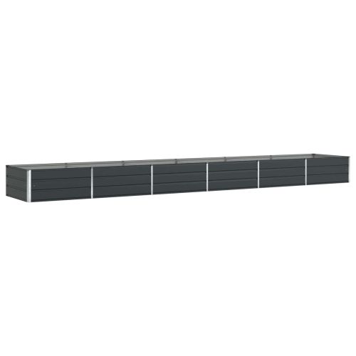 Кашпа Антрацит 580 x 100 x 45 см Поцинкована стомана