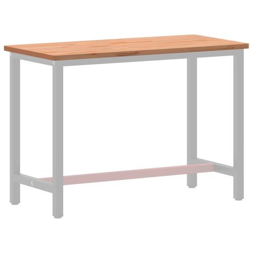 Плот за бюро, 115x55x2,5 см, масивно дърво бук