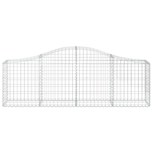 Габионни кошници арка 25 бр 200x30x60/80 см поцинковано желязо