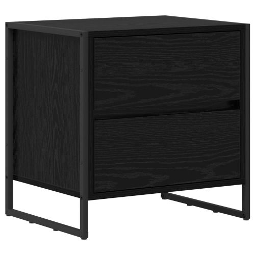Нощно шкафче Черния дъб 50 x 39.5 x 50 см Инженерна дървесина