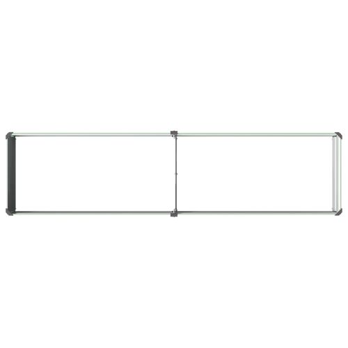 Вдигната леха за градина Пастелно зелено 160 x 40 x 24 см
