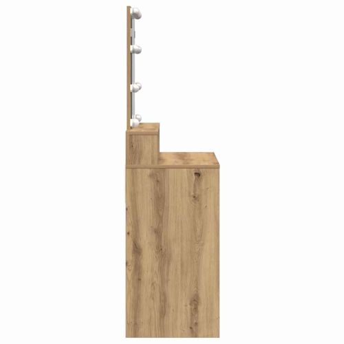 Тоалетна маса дъб артизан 80 x 41 x 144.5 см