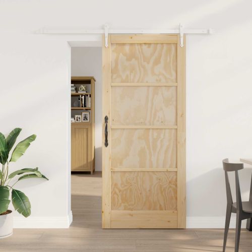 Преплъзваща се врата ORKDAL 86 x 198,5 см Естествено и бяло