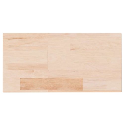 Дъска за рафт, 40x20x4 см, необработен масивен дъб