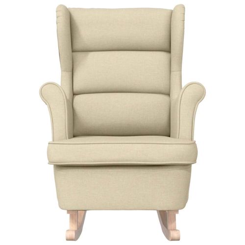 Люлеещ се стол Cream 74x90x102 cm Fabric