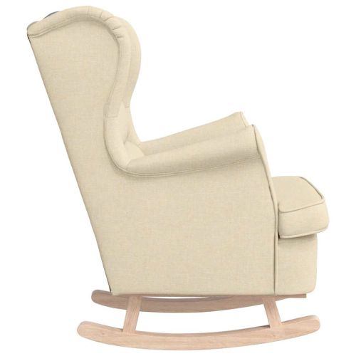 Люлеещ се стол Cream 74x90x102 cm Fabric