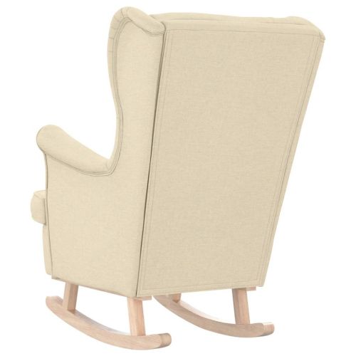 Люлеещ се стол Cream 74x90x102 cm Fabric