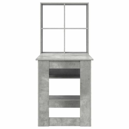 Бюро Циментено сиво Инженерна дървесина 122 x 67 x 145 см
