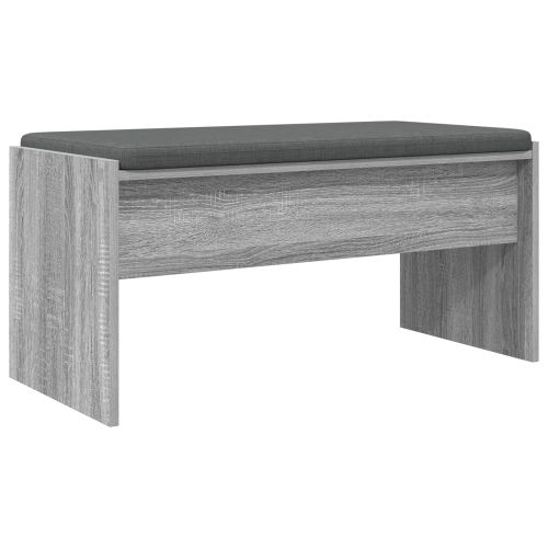 Пейка за коридор с възглавница Сив Сонома 83 x 38 x 40 см