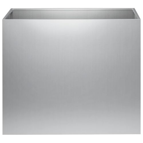 Градинска саксия Сребристо 50 x 40 x 50 см Поцинкована стомана