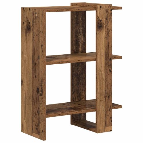 Рафт за книги 2 нива 52 x 25 x 71,5 см Инженерна дървесина