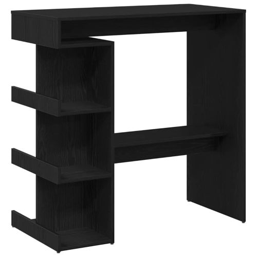 Бар маса 100 x 48 x 101,5 см Инженерна дървесина Черния дъб