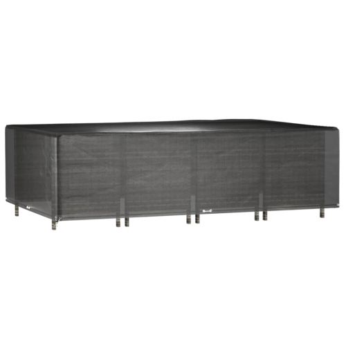 Калъф градинска мебел 2 бр 16 капси 325x205x90 см правоъгълни