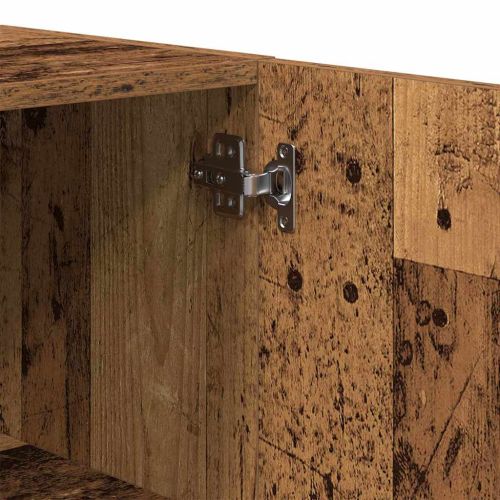 Стенен шкаф 60 x 31,5 x 60 см Инженерна дървесина Старо дърво