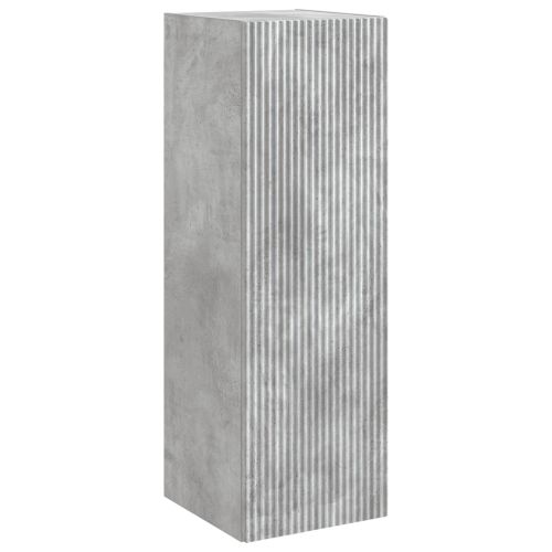 Стенно Баня Кабинет Бетонно сиво 33 x 34,5 x 60 см
