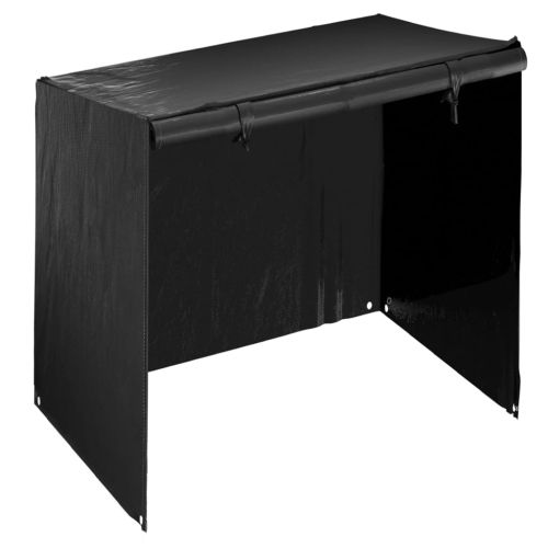 Калъфи за пейки люлки 2 бр 8 капси 125x90x135/165 см полиетилен