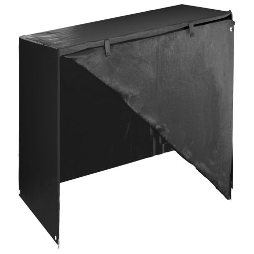 Калъфи за пейки люлки 2 бр 8 капси 125x90x135/165 см полиетилен