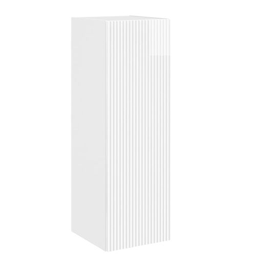 Стенно Баня Кабинет Бял гланц 33 x 34,5 x 100 см
