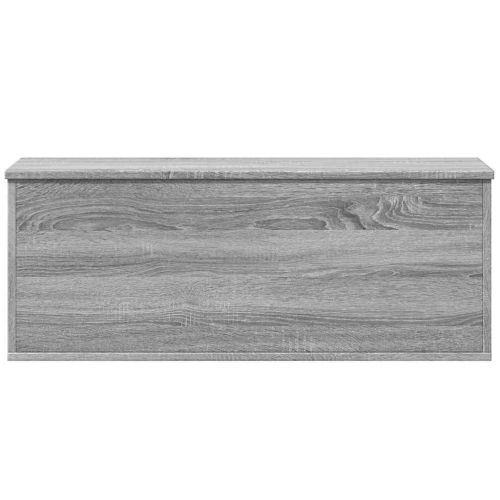 Кутия за съхранение, сив сонома, 90x35x35 см, инженерно дърво