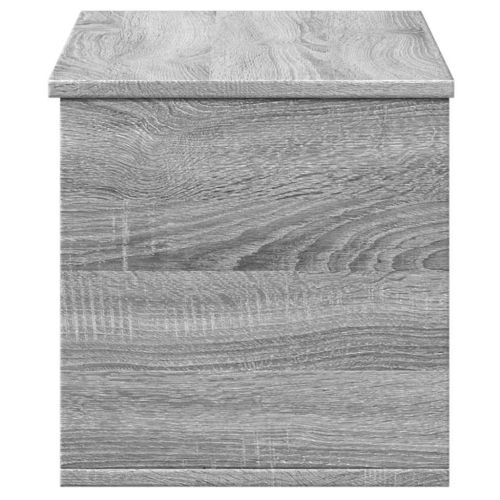 Кутия за съхранение, сив сонома, 90x35x35 см, инженерно дърво