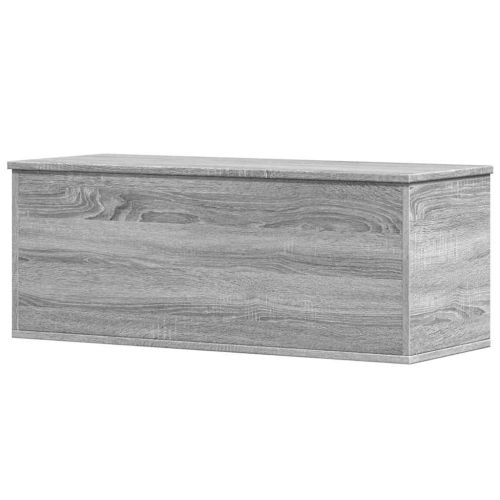 Кутия за съхранение, сив сонома, 90x35x35 см, инженерно дърво