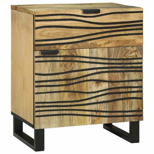 Нощен шкаф Натурално 50 x 33 x 60 см Инженерна дървесина