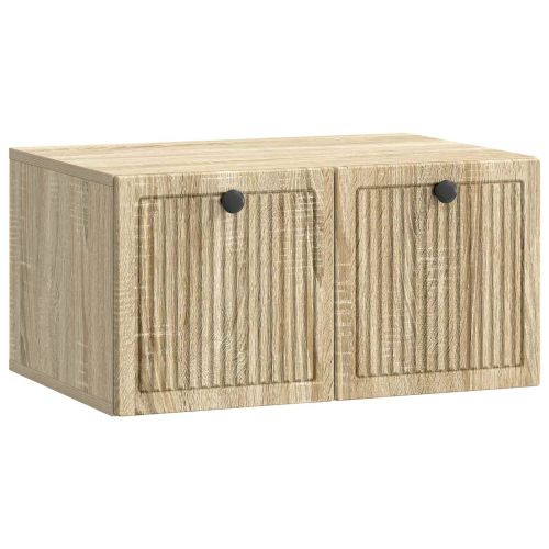 Стенно монтиран ТВ шкаф Дъб сонома 59,5 x 41 x 30 см