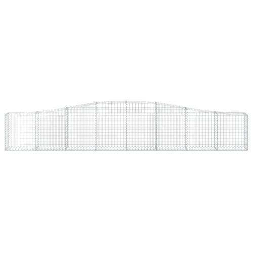 Габионни кошници арка 10 бр 400x30x60/80 см поцинковано желязо