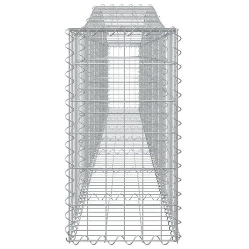 Габионни кошници арка 10 бр 400x30x60/80 см поцинковано желязо
