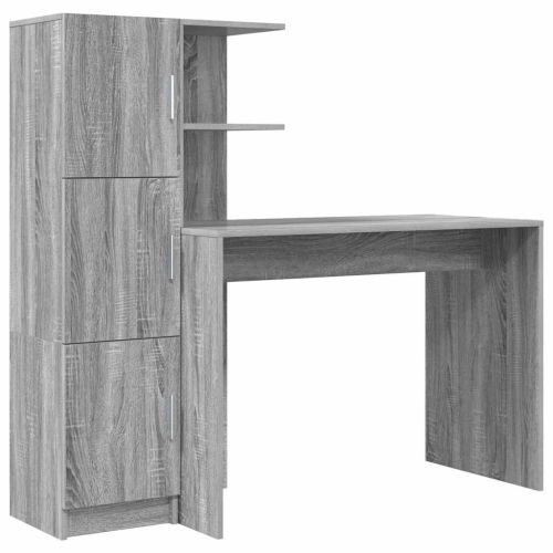Бюро Сив Сонома 133.5 x 50 x 124 см 2 бр.